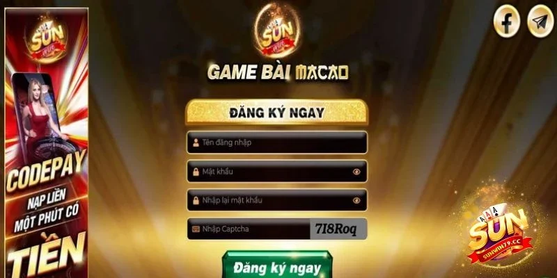 đăng ký Sunwin Hướng dẫn chi tiết cách mở tài khoản chỉ trong vài phút